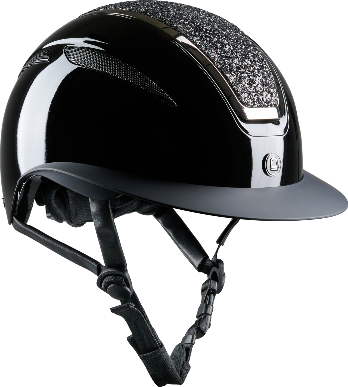Equipage Mips Guardian ridehjelm, glossy, heavy glitter top