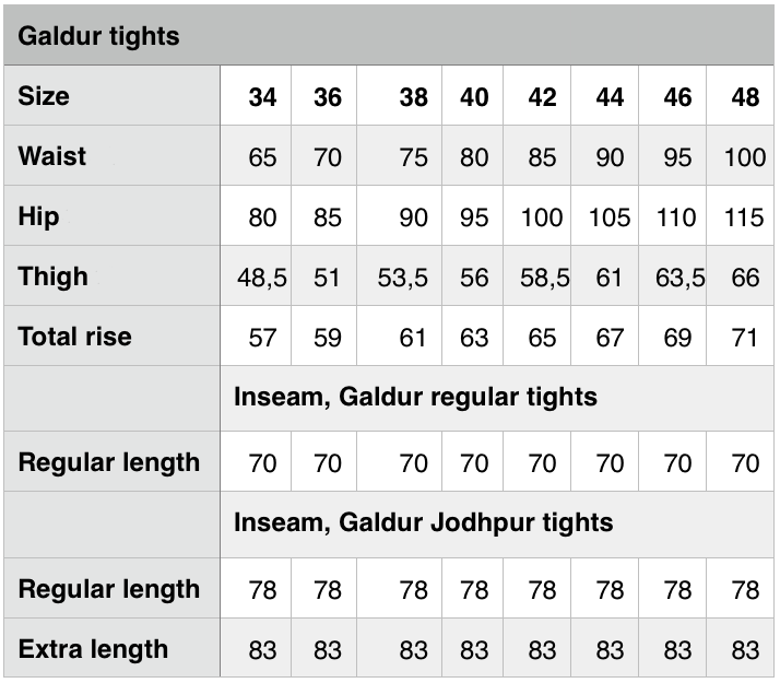 galdur-sizechart