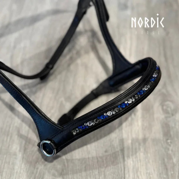 Nordic Horse sidepull - Colour Mix Blå