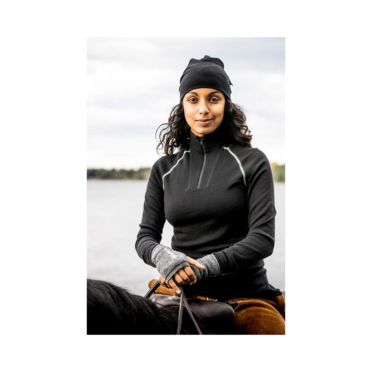Zip Turtleneck lite - Woolpower