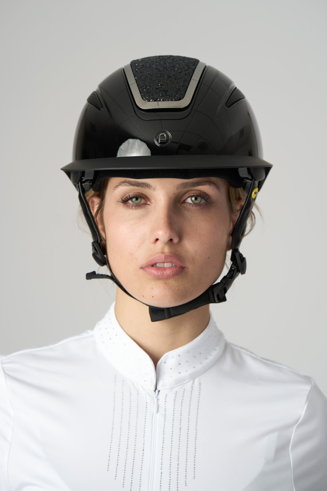 Equipage Mips Guardian ridehjelm, glossy, heavy glitter top
