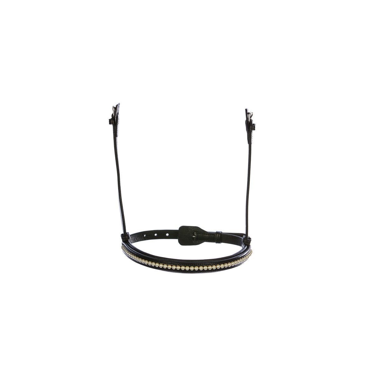 Eques - Engelsk næsebånd m. hvide perler
