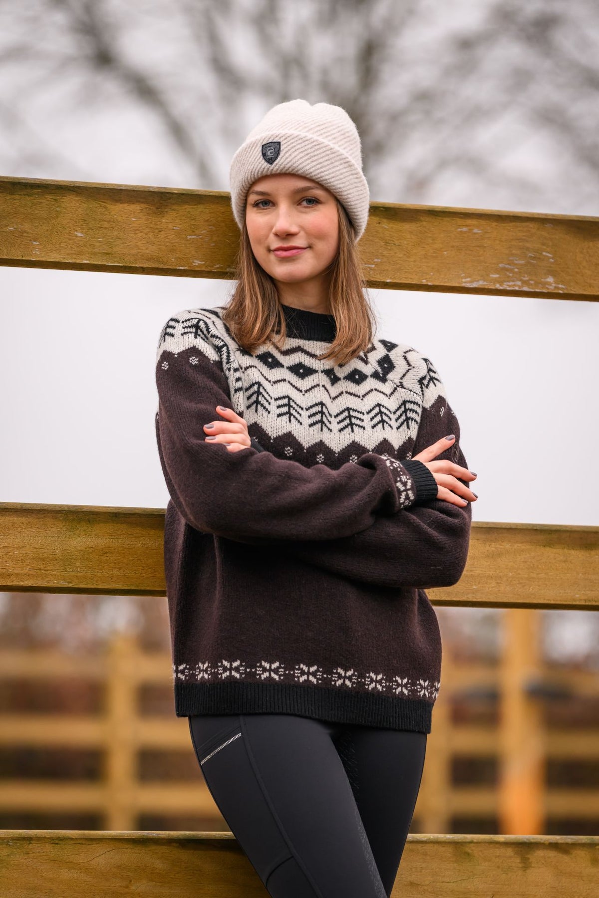 Cavallo CAVALDENA Sweater Cafe Noir