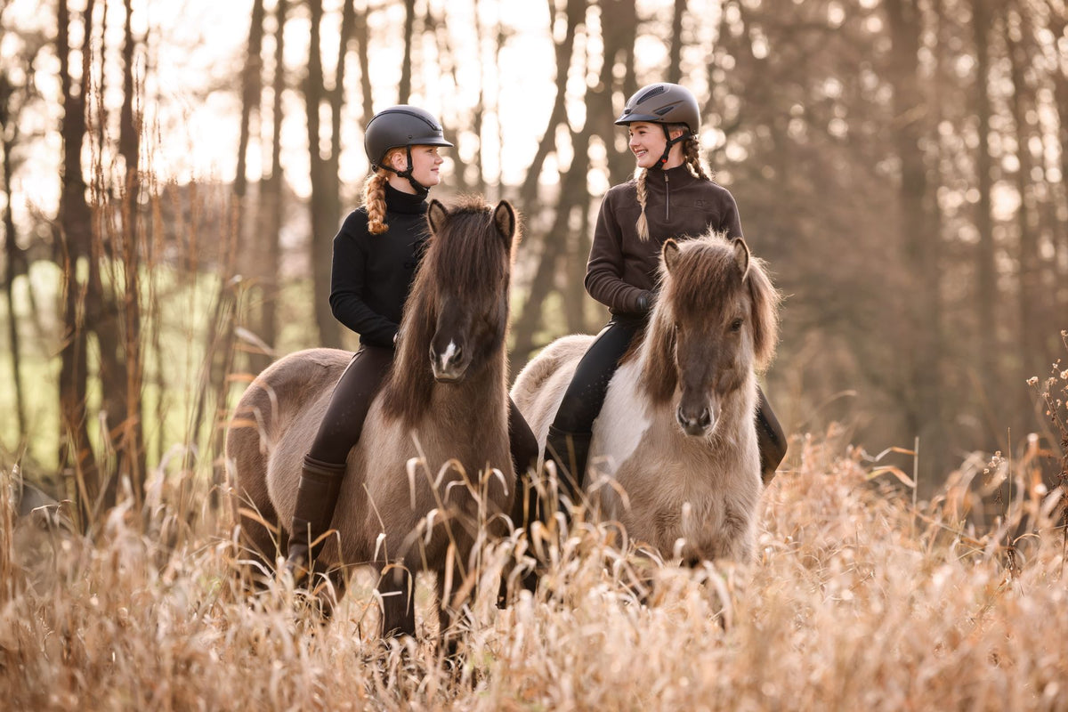 Cavallo Cavalisa, fleecebluse, Café Noir