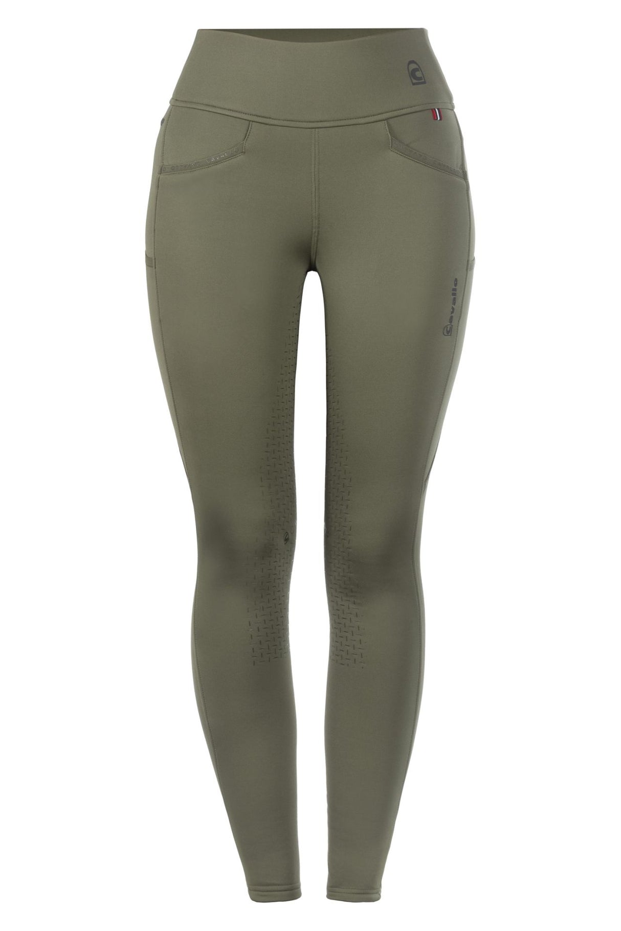 Cavallo Cavallou Grip ride tights full grip tilbud Farve: Tea Leaf