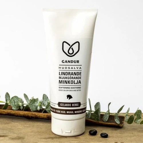 Gandur hudsalve/minkolie 200 ml.