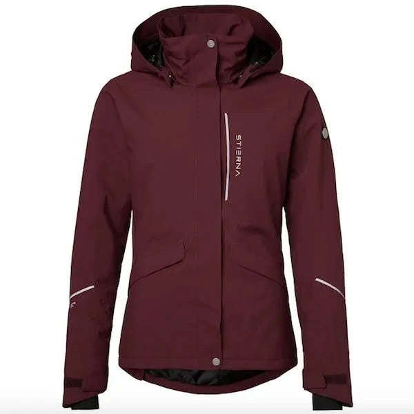Stierna Stella vinter ridejakke, merlot - rød