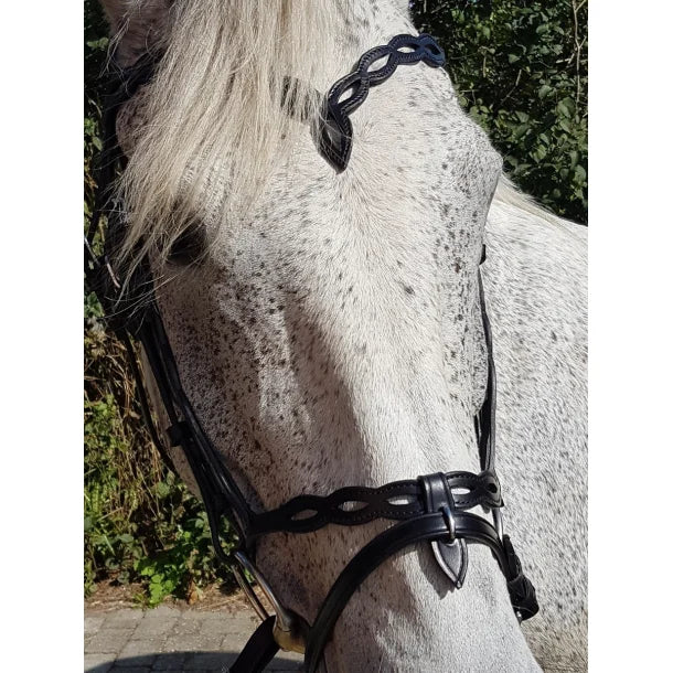 Nordic-Horse V-pandebånd med udskæringer