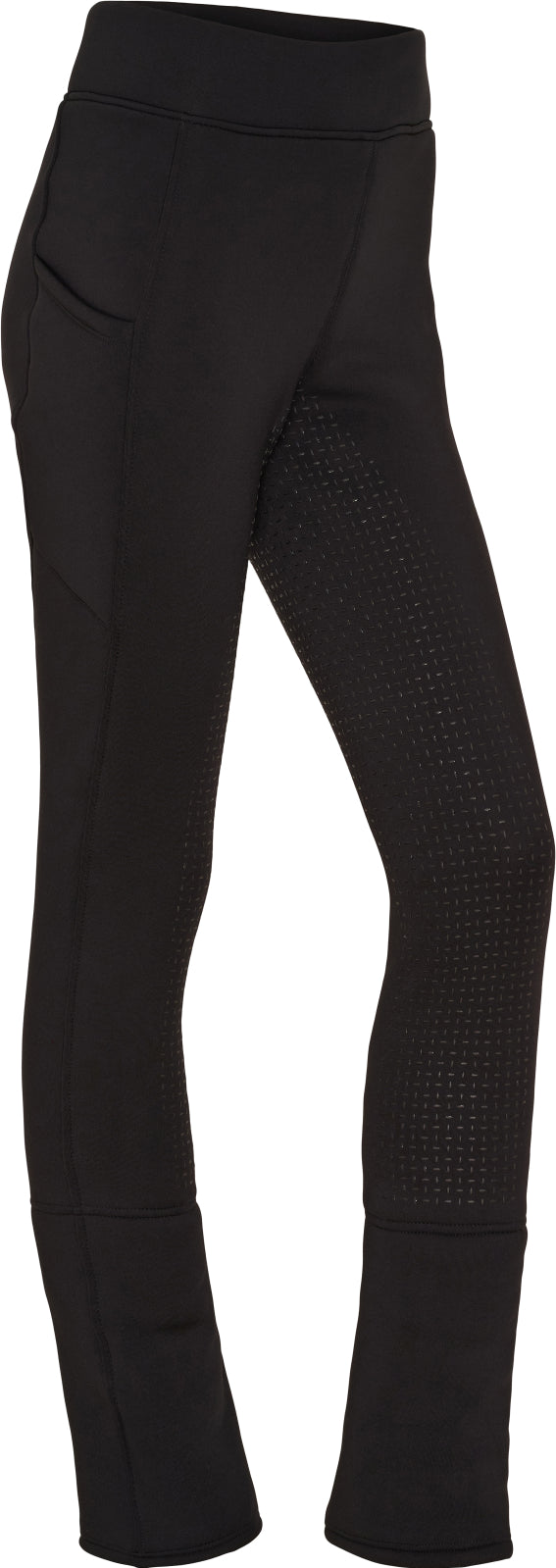 Equipage Austin fleece jodhpur-tights med fullgrip