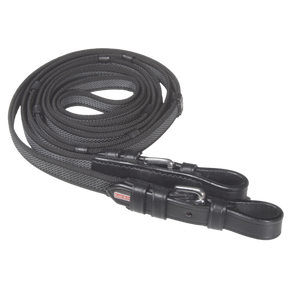 Supergrip tøjle m stoppere og spænder Karlslund