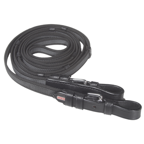 Supergrip tøjle m stoppere og spænder Karlslund