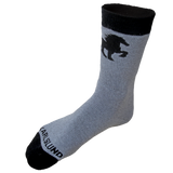 Uldsok m hest - Karlslund