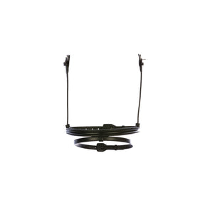 Eques - Kombineret næsebånd i sort læder