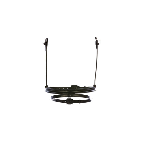 Eques - Kombineret næsebånd i sort læder