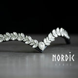 336-pb-w-browband-Silver-Leaves