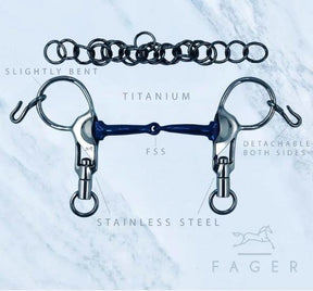 FAGER 2 delt stangbid m lock - Sabina