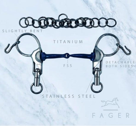 FAGER 2 delt stangbid m lock - Sabina