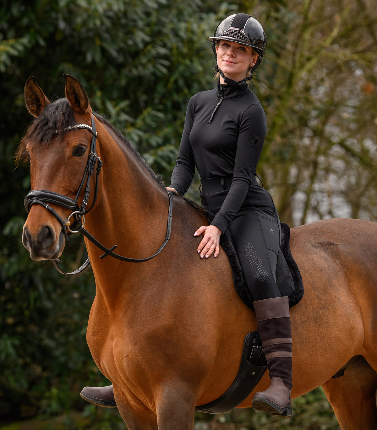 Waldhausen Soft Riding Pad, sort