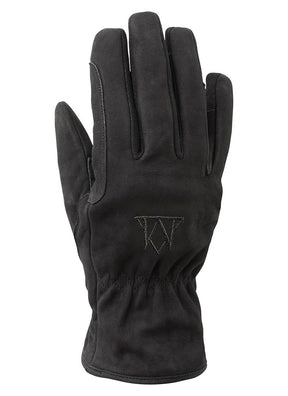 leather glove black