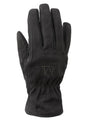 leather glove black