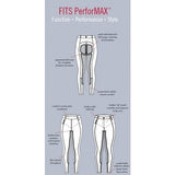 Fits Performax Ridebukser front zip Hvide