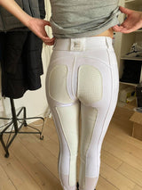 Fits Performax Ridebukser front zip Hvide
