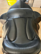 Eques Pad bomløs sadel 17" - god stand