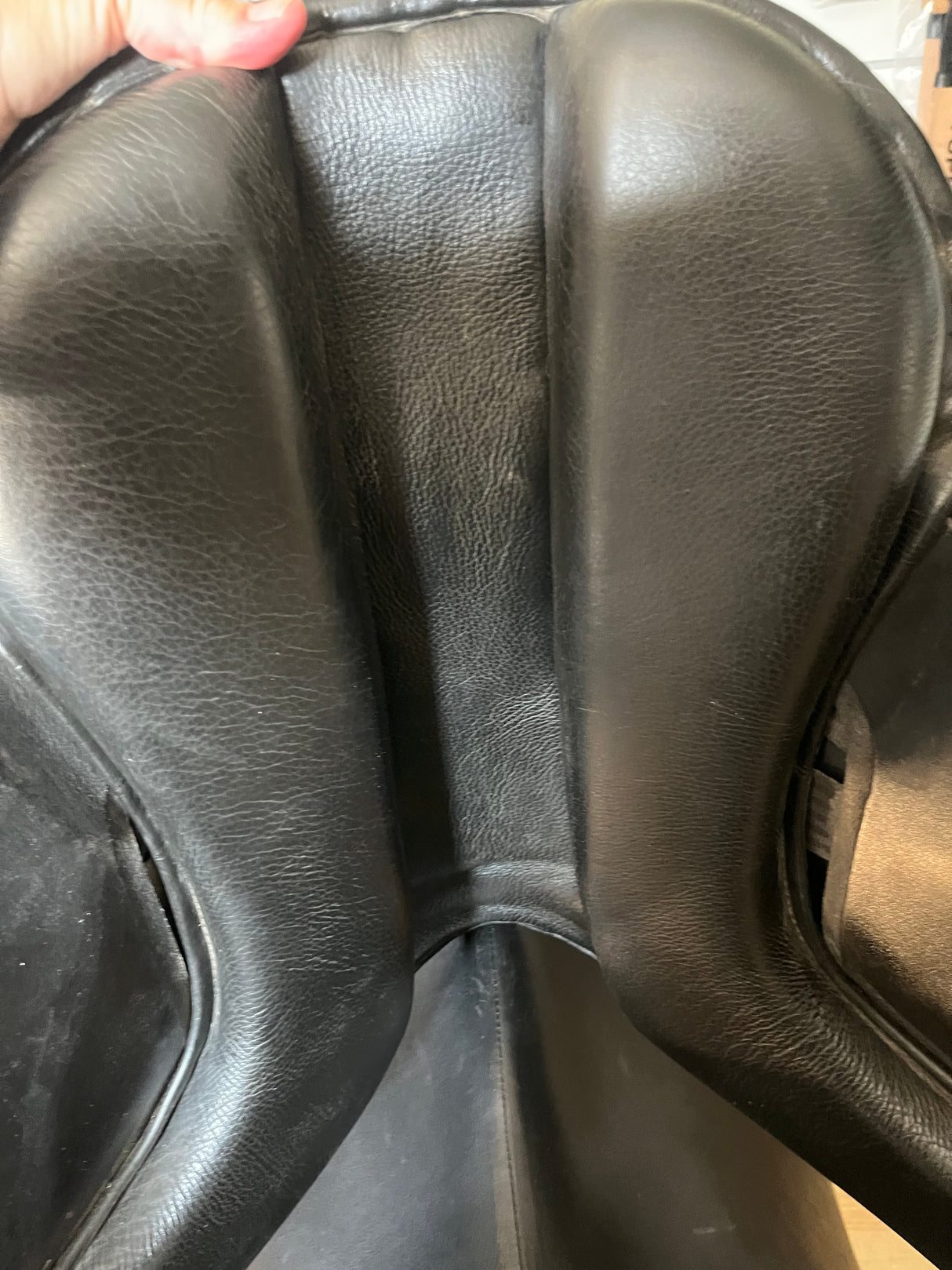Eques Pad bomløs sadel 17" - god stand