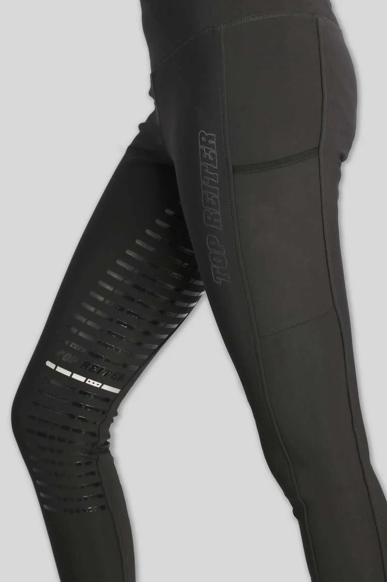 TopReiter Rideleggins Bodyshape - winter sorte - sidste