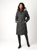 LeMieux Waterproof Long Riding Coat Grey TILBUD
