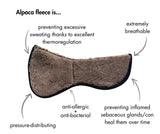 L’Evoine Alpaca sadel pad