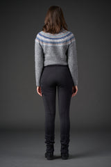 Equipage Austin fleece jodhpur-tights med fullgrip