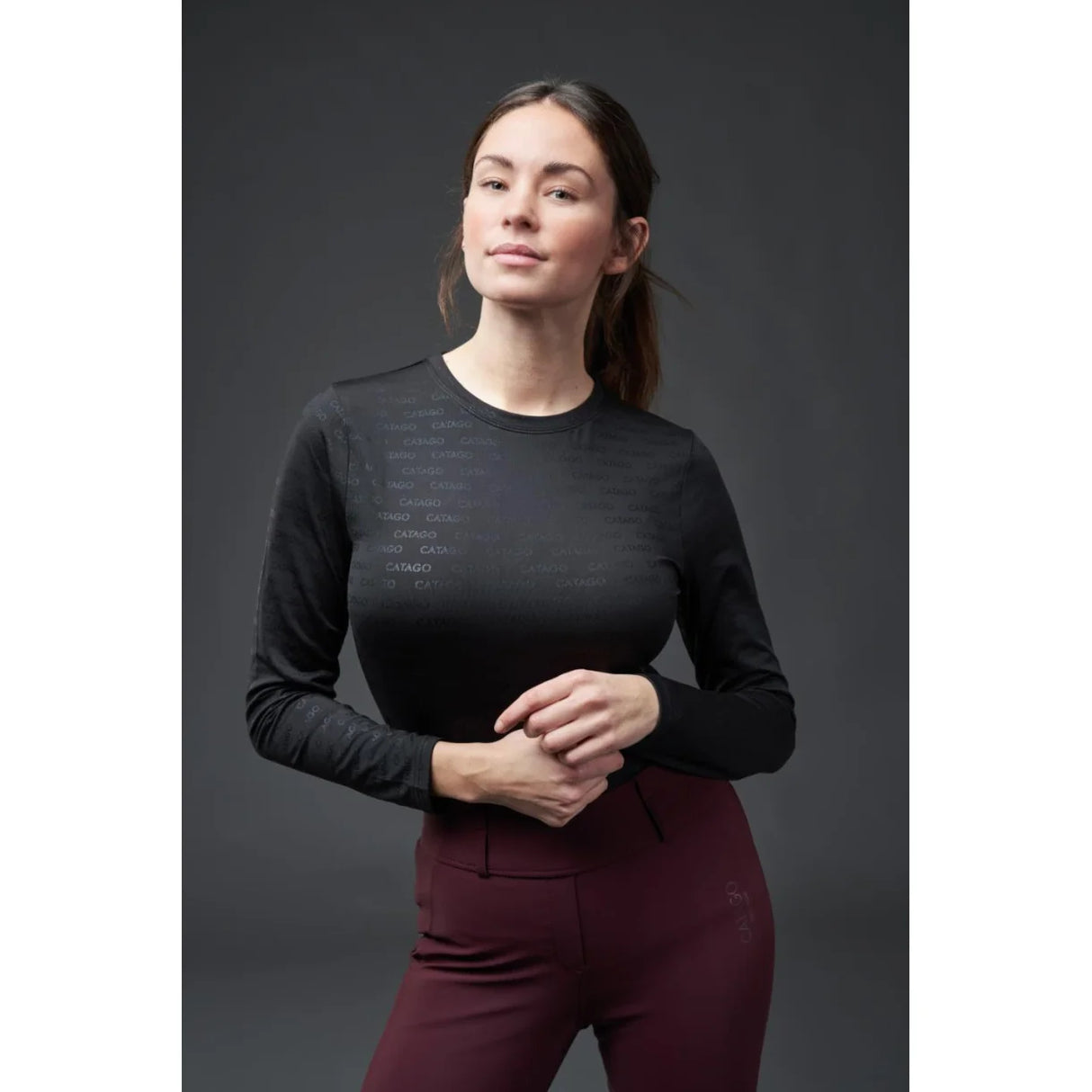 Catago Amina langærmet ridebluse