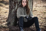 Teddy fleece sweater - beige