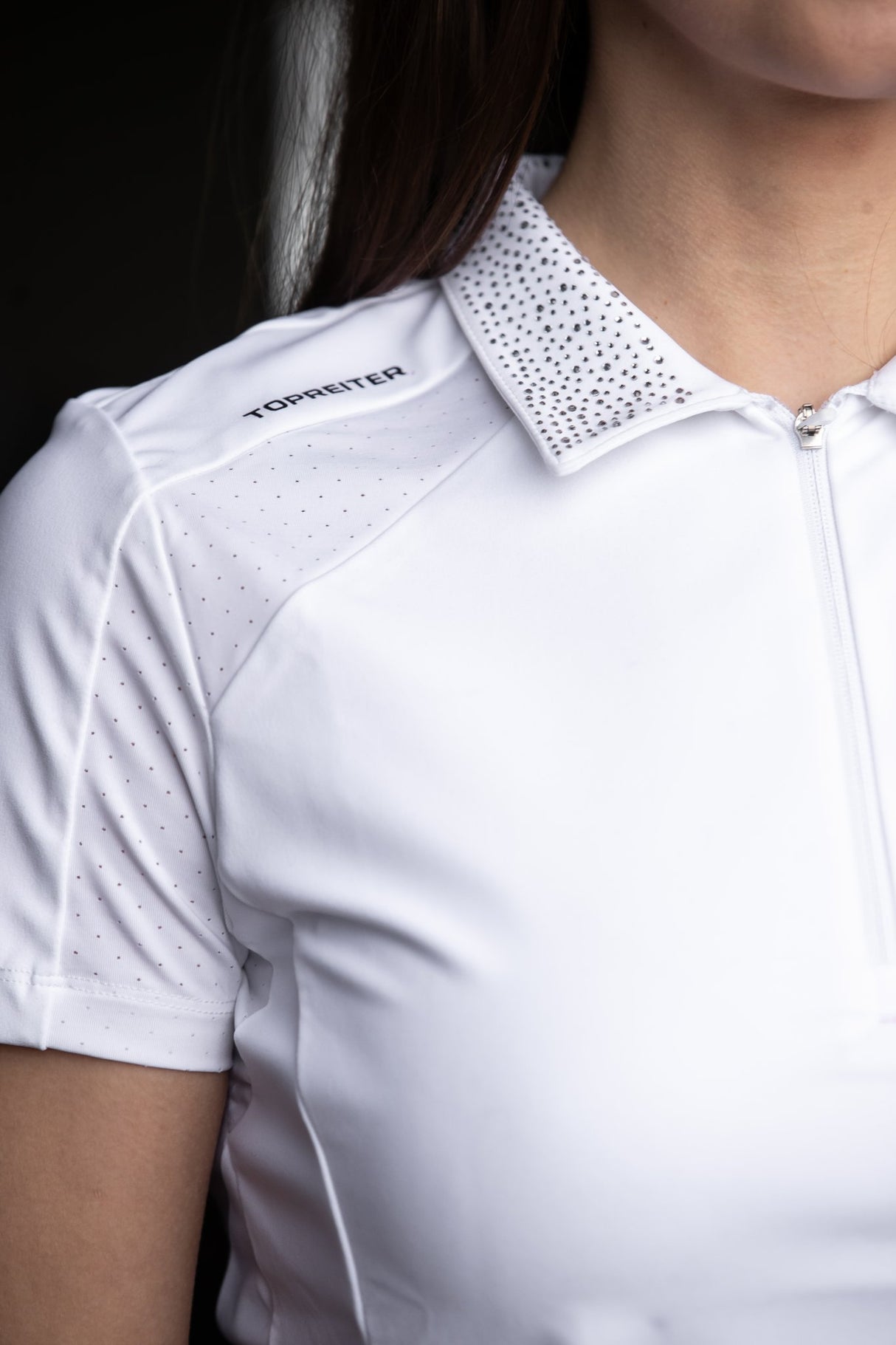 TopReiter Hríma Polo Competition Shirt Sort