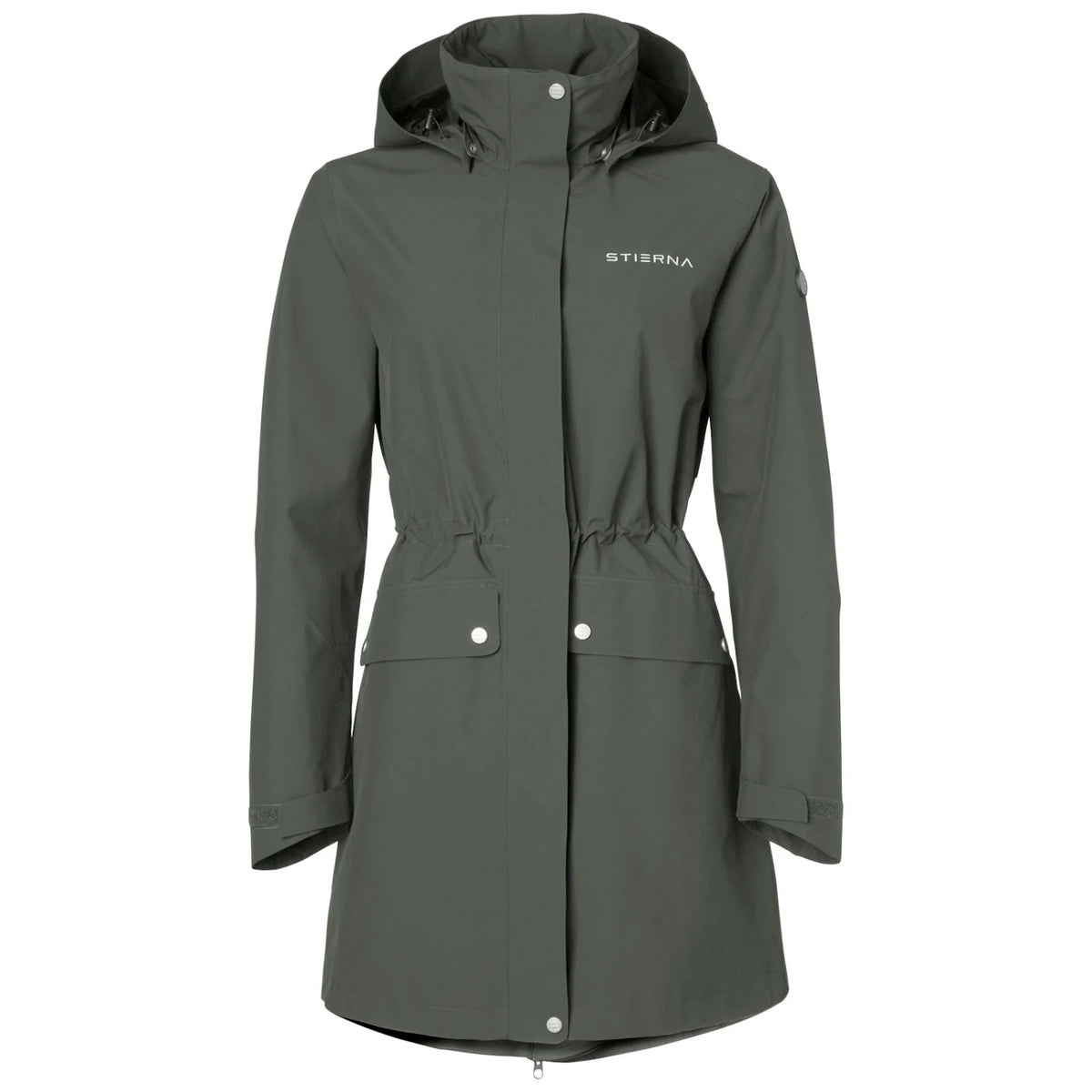 Stierna Cloud Rain Parka - sage