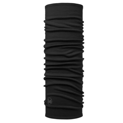 BUFF ensfarvet merino uld, light, sort - Billede 4