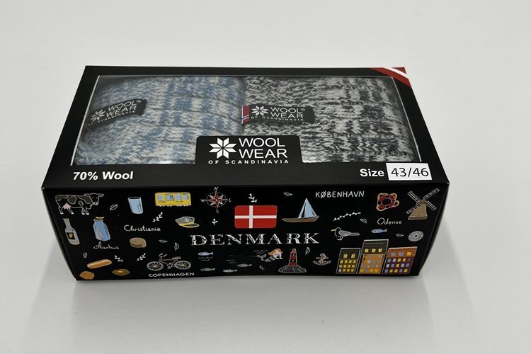 Woolware gaveæske med 2 par uldsokker, flere varianter - Billede 2