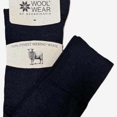 WoolWear knælange sokker af 70% fint merinould