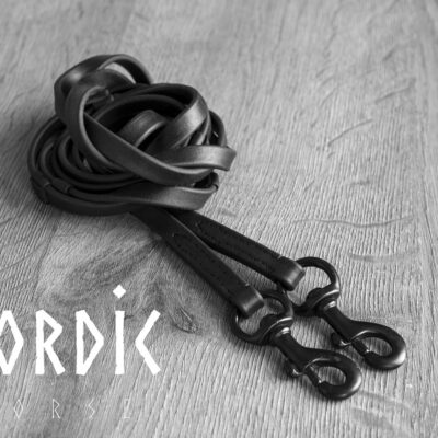 Nordic Horse Biothantøjle med karabinhager og stoppere, 240 cm