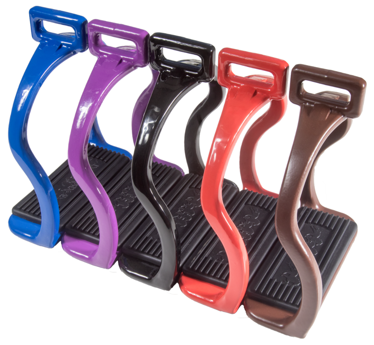 Karlslund Ál stigbøjler, brune - Billede 2