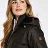 Dubarry Redington Wax lang oilskins frakke - Image 3
