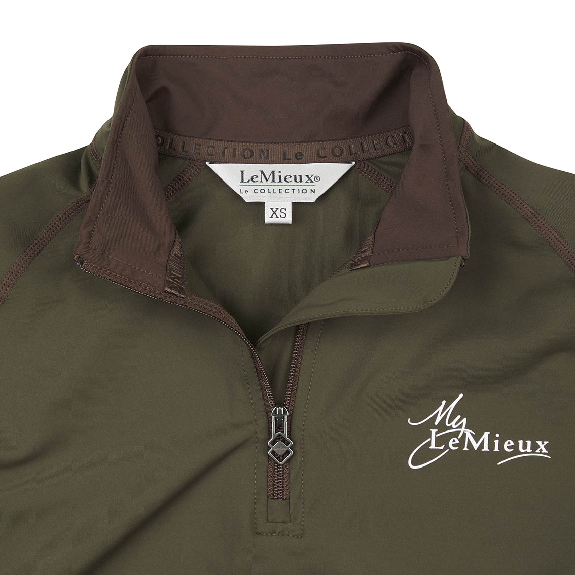 My LeMieux Base Layer, Oak/Grøn, sidste str L - Billede 2