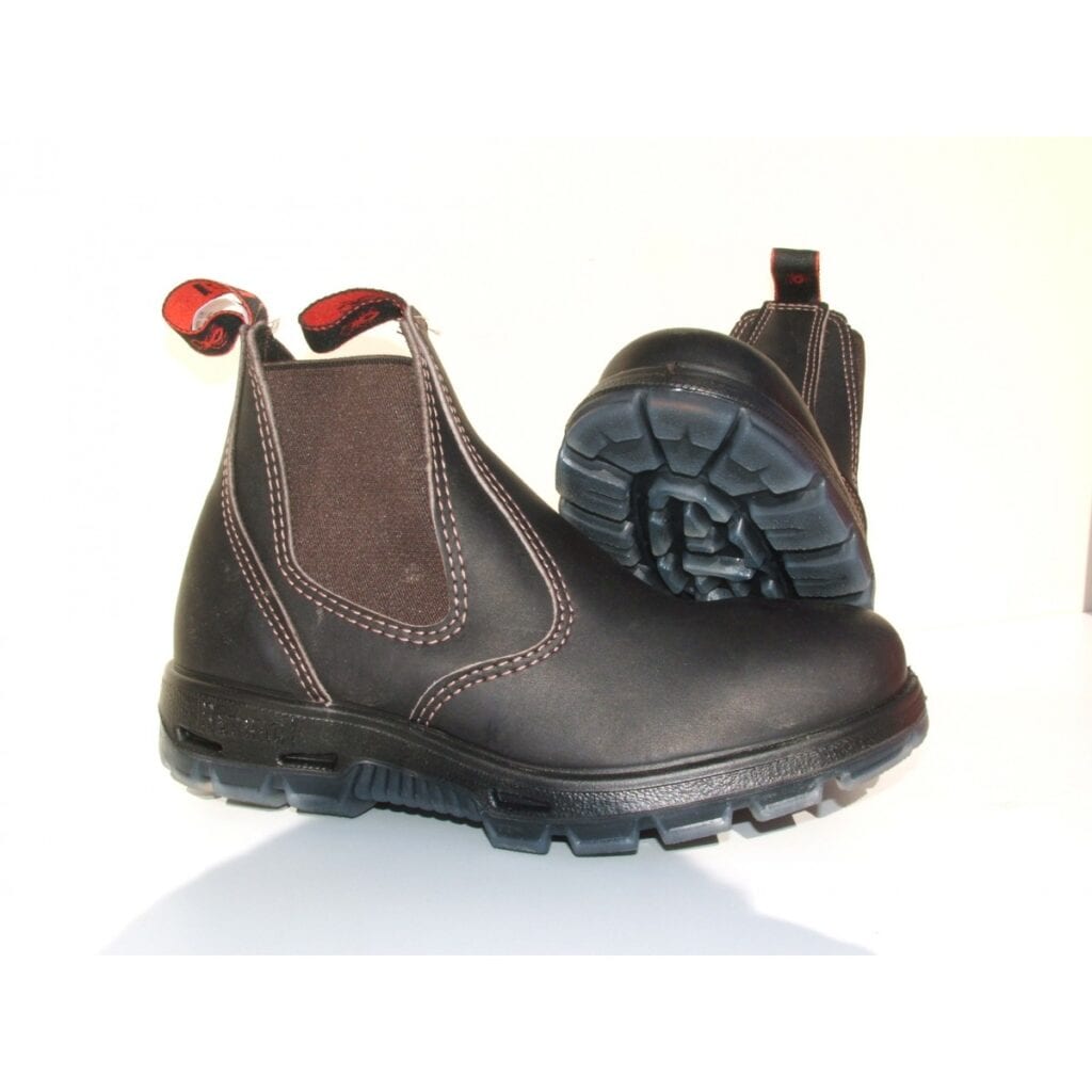 Redback sikkerhedsstøvler mørkebrune Draumur