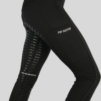 TopReiter Leggins "Bodyshape Silver" str S og L sidste